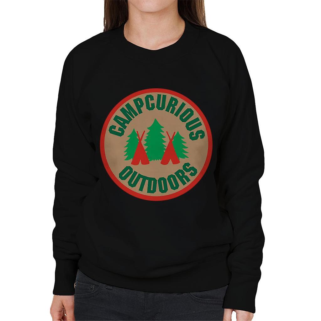 Curious George Camp Curious Outdoors Women's Sweatshirt