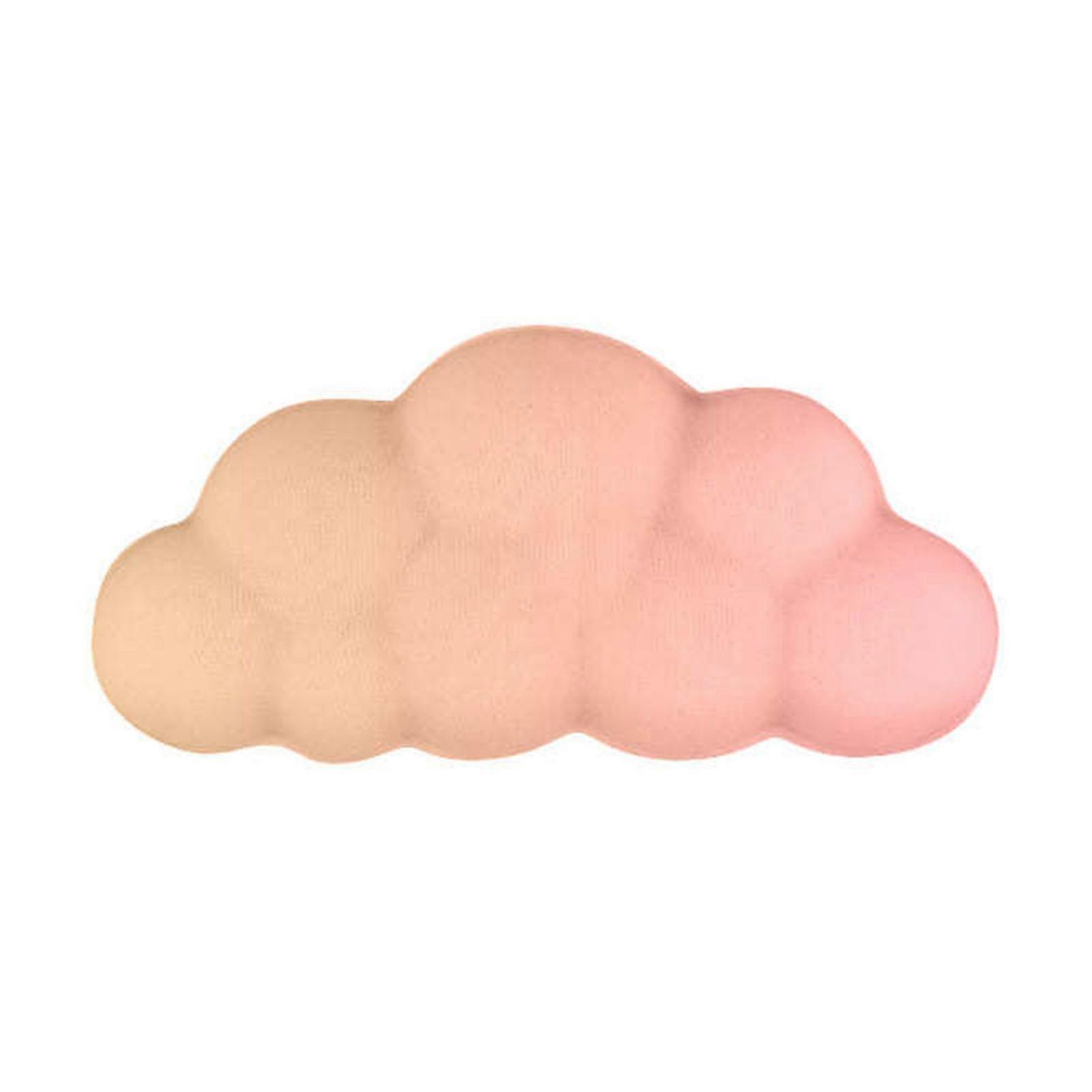 Gradient / ensfarget Clouded Wrist Pad Bærbar skrivebehandling Smertelindring Support Pad for kontorarbeid