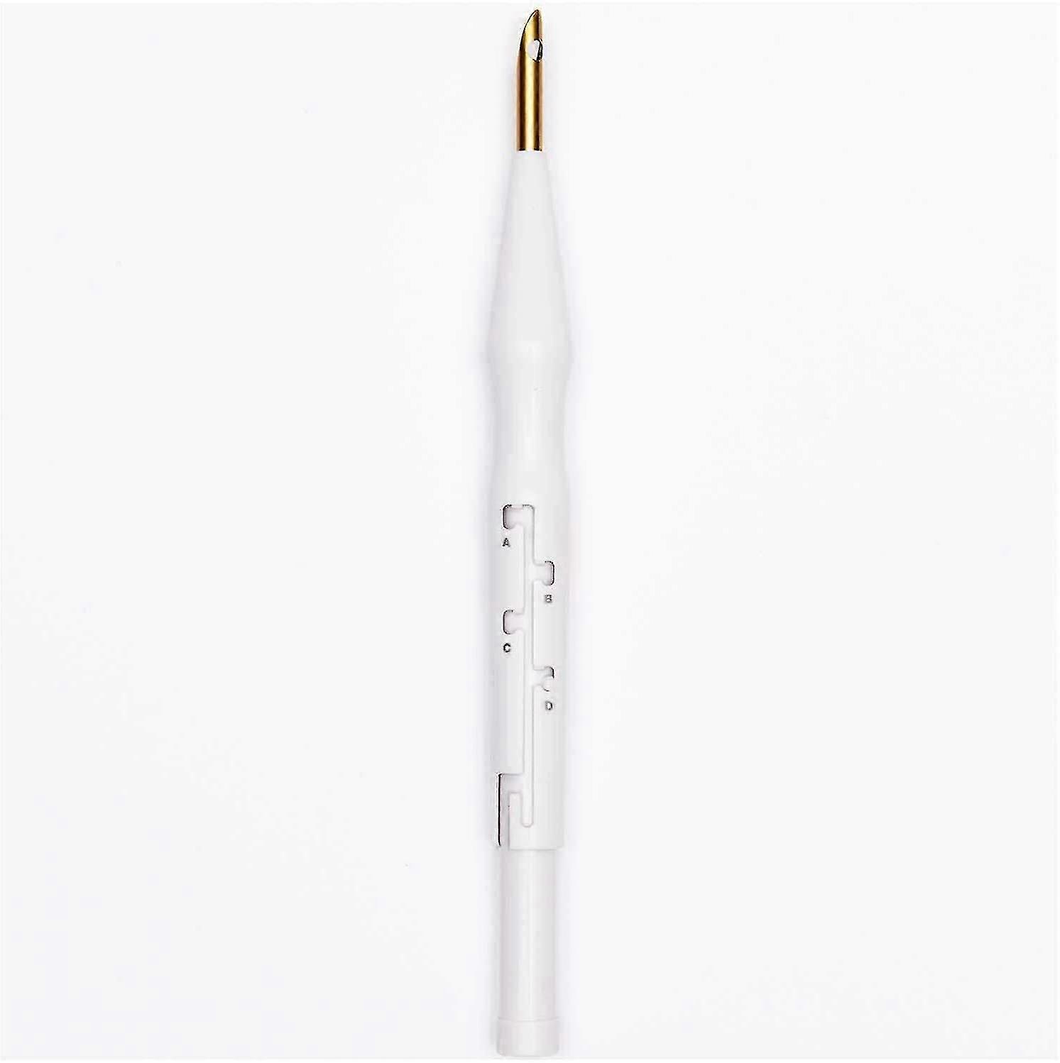 Embroidery Machine Needles, Plastic, White, Small(white)(1pcs)