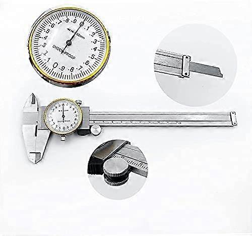 Messschieber 0-6" Bereich mit 0,001" Hochpräzisions-Messwerkzeug