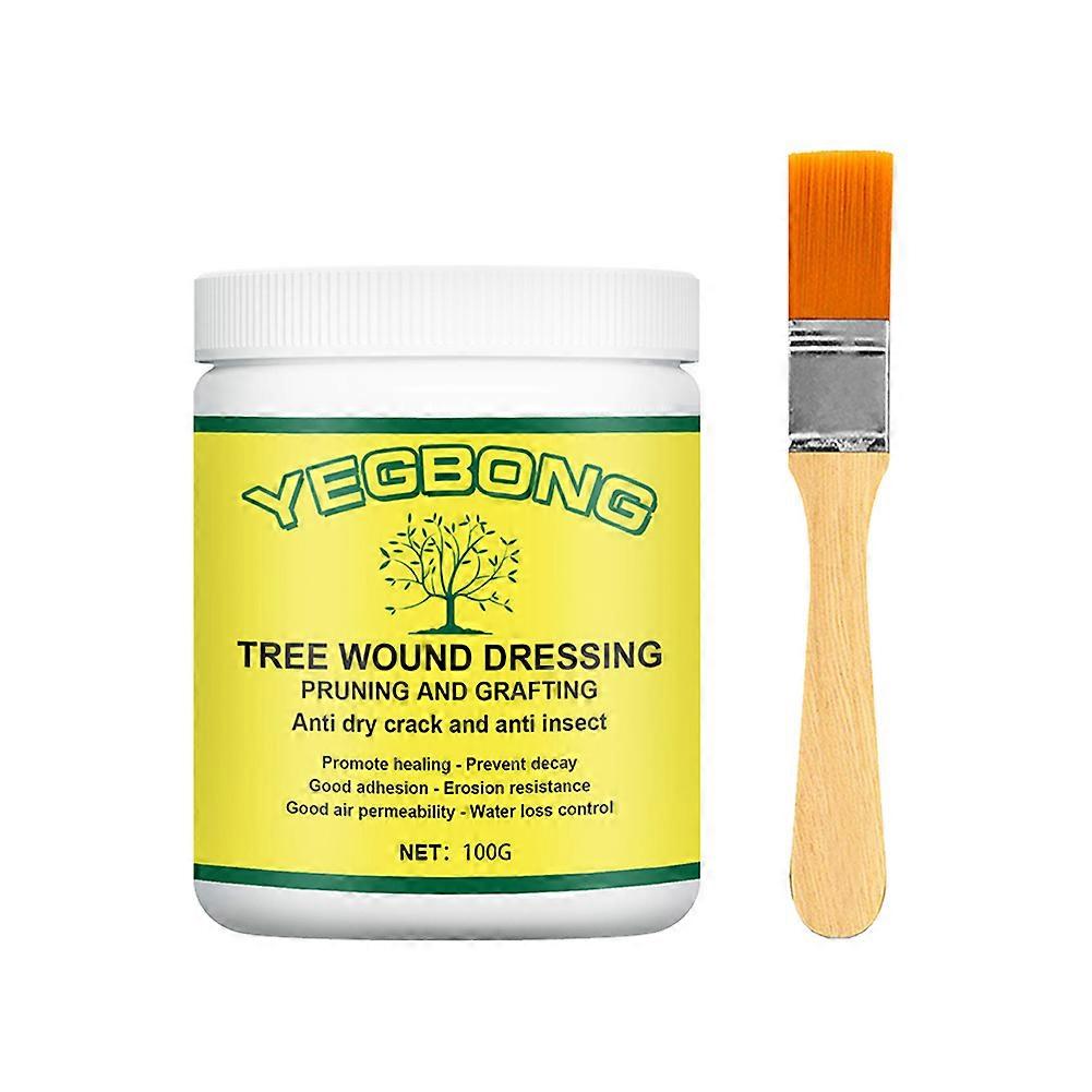 Tree Wound Healing Agent, Tree Wound Sealer Simple Grafting Compound Tree Wound Dressing Easy to Use for Rose Trees for Shrub for Fruit Trees