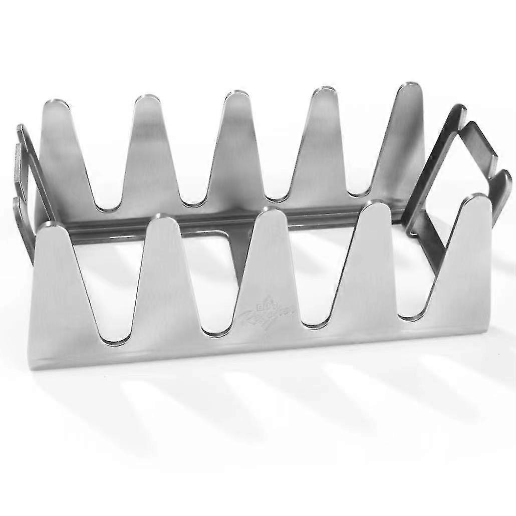 رف شواء باربيكيو ريسشر بافاريا ريسشر، ستانلس ستيل قوي، زاوية مثالية للحوم، شواء سهل غير مباشر