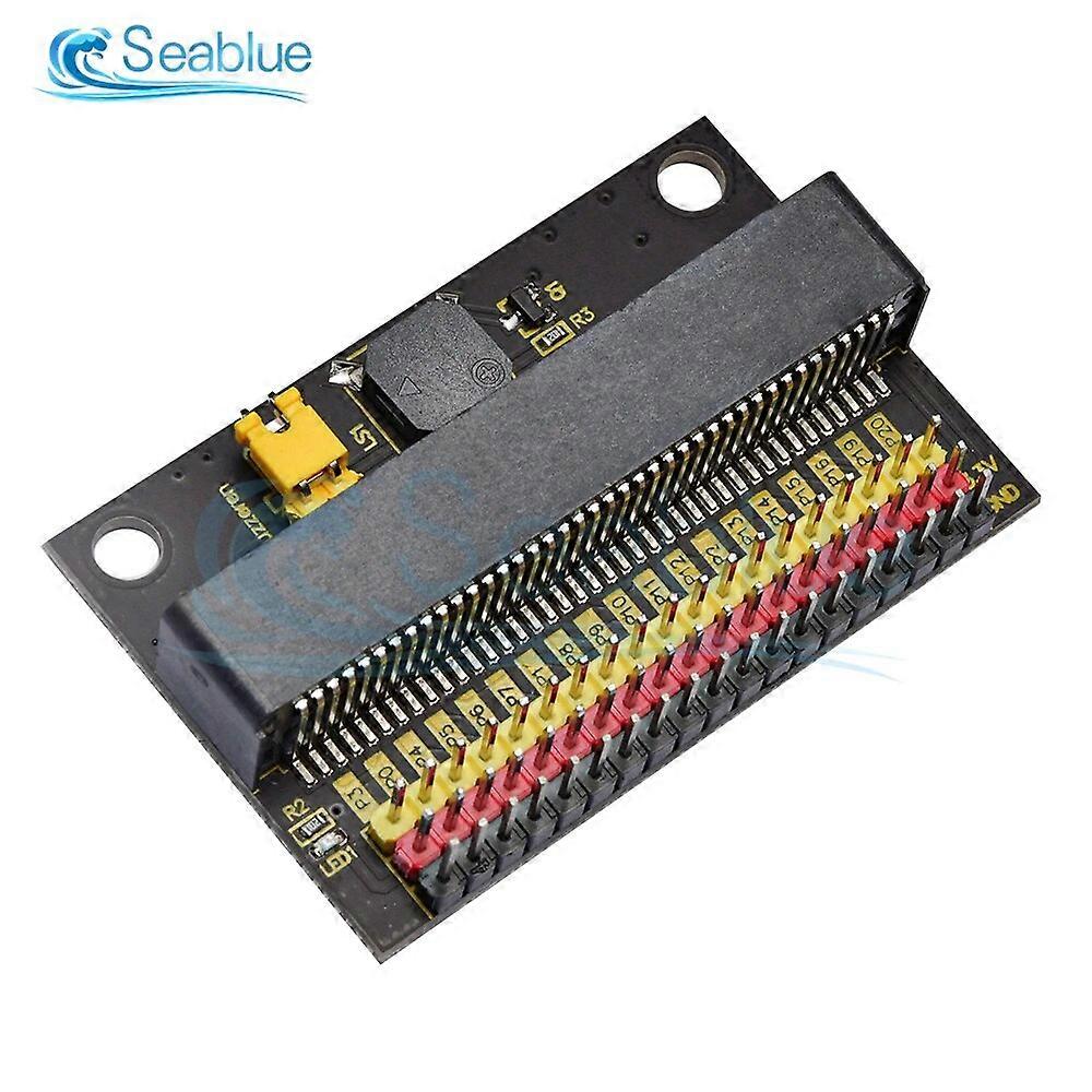 Micro bit Expansion Board With LED Indicator Communication IIC or SPI IO BIT Teaching Programming Adapter Board Passive Buzzer