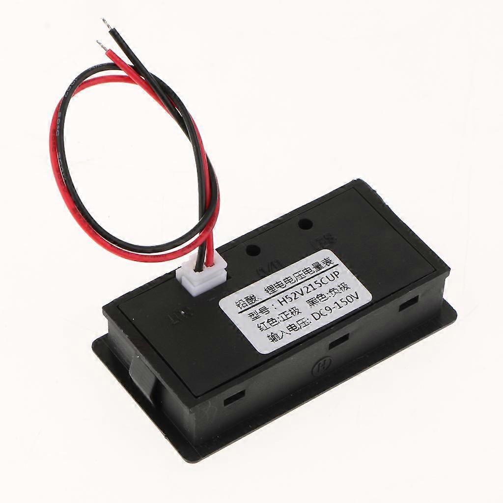 2x DC 9-150V LED Motor Dual Display Digital Voltage Current Meter LCD Indicator