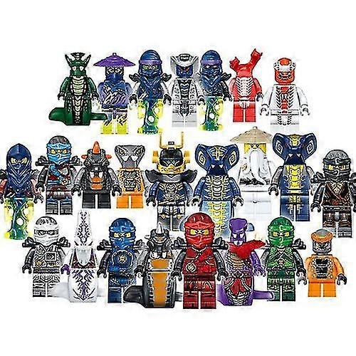 24pcs Building Block Mini Ninjago Assemble Figure Toy