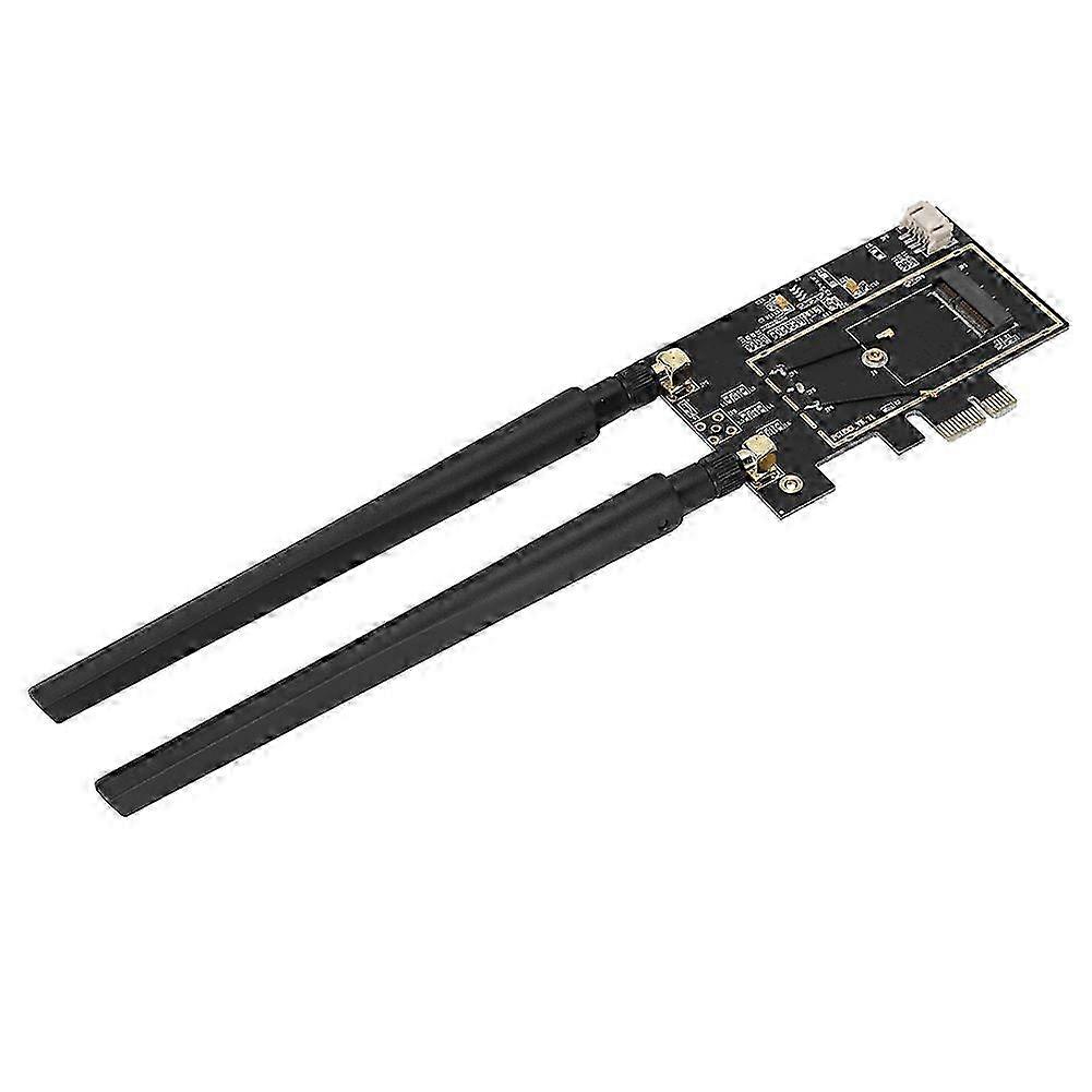 M.2 NGFF to PCI-E 1X Desktop WIFI WLAN Adapter Network Card Converter for 8260 7265 1535 7260