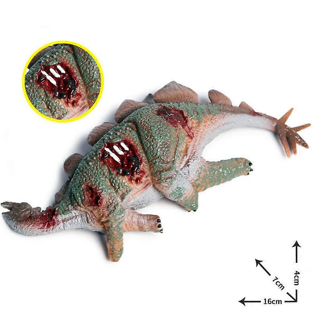 Triceratops Stegosaurus Tenontosaurus Corpse Dinosaur Body Model Action Figure Dinosaur Model Collector Toy Gift