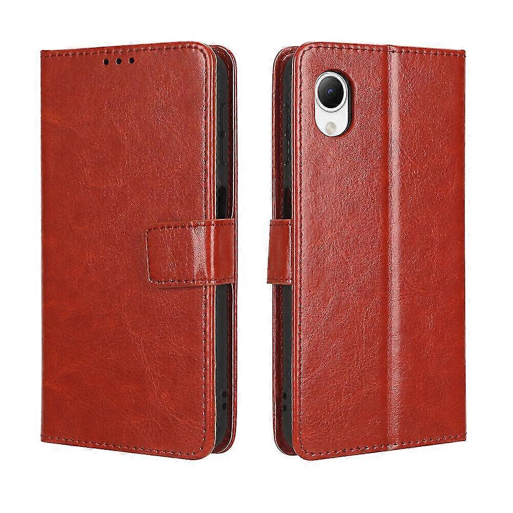 New Compatible With Samsung Galaxy A23e/a23s Case Magnetic Leather Wallet Flip Cover Folio Shockproof Case Compatible With Samsung Galaxy A23e/a23s