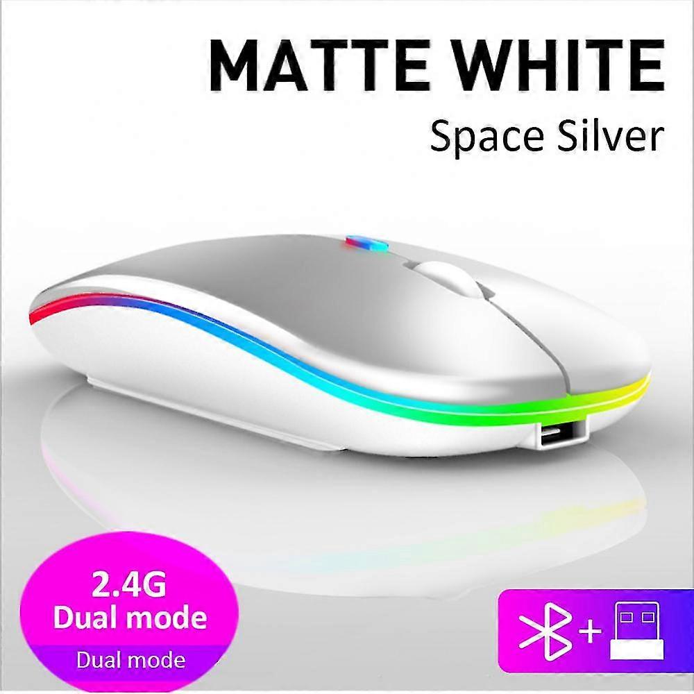 Silent Wireless Mouse 2.4ghz Overwatch Mice Mouse Gamer Rgb Mouse Portable Wireless Mouse For Laptop Gaming Mouse