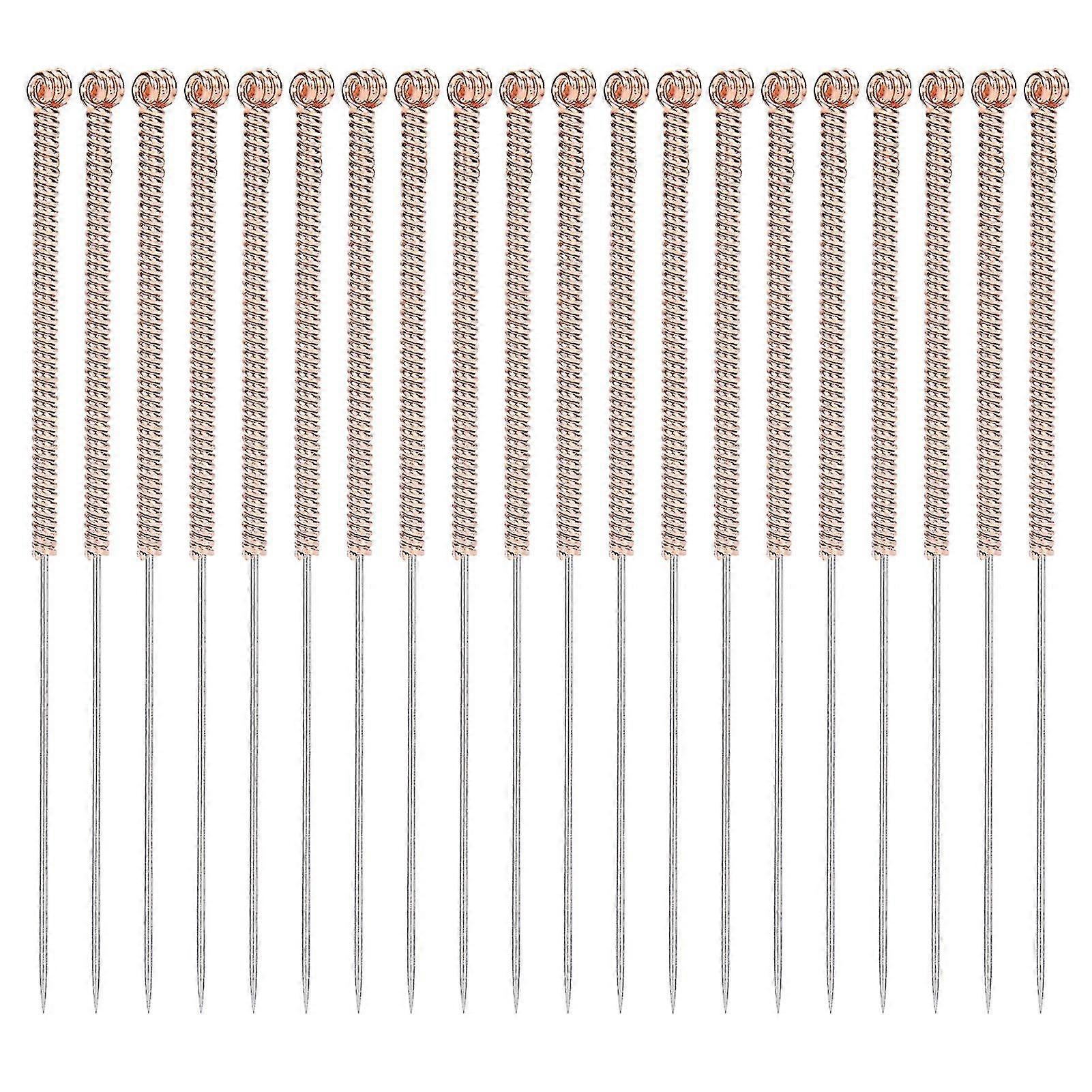 20 stk gjenbrukbar akupunkturnål rustfritt stål akupunkturbehandling lang nål0.50 x 25mm