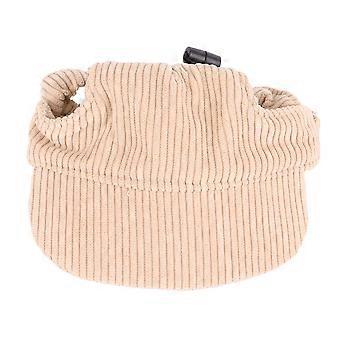 2set Zomer Pet Sun Hat Verstelbare Corduroy Casual Pet Hat Lichtgewicht Stijlvolle Pet Hat voor Honden Katten Kaki S