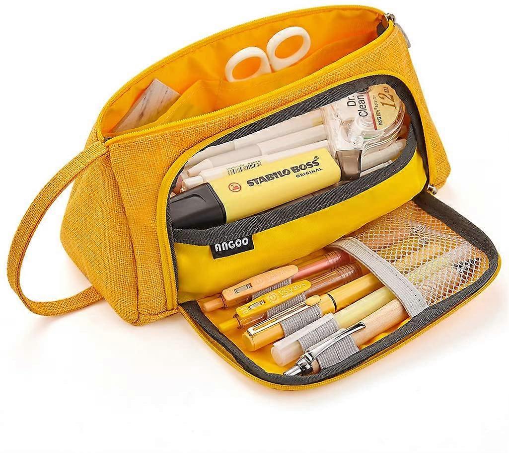 Large Capacity Multi-Slot Pen Pouch
