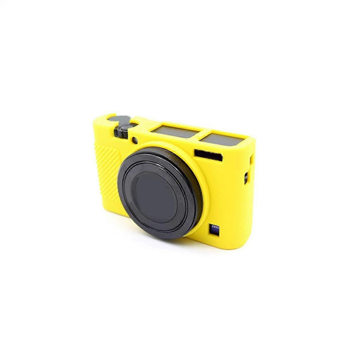 Silicone Protective Case DCS-RX100 Series M3, , M5, M6, M7 - Soft, Scratchproof Camera Skin Cover Yellow