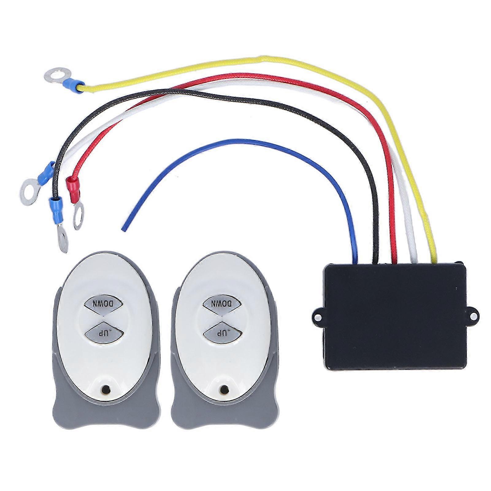 Boat Wireless Winch Remote Control - Sail Trim Anchor Windlass - Marine Hardware Transmitter & Receiver