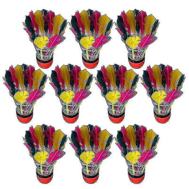 11pcs Bunte Federball