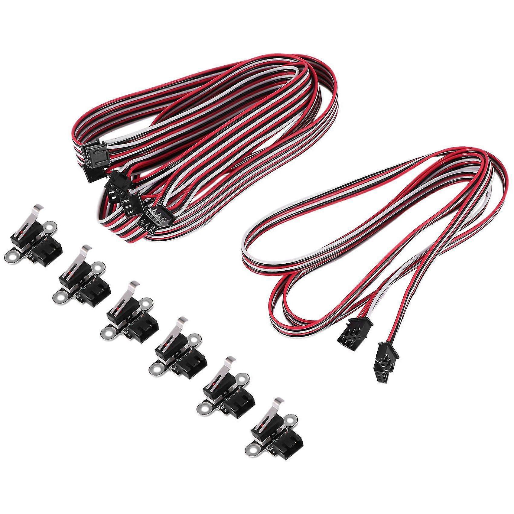 6stk Mini Limit-switche med 1m 3-benet kabel til 3018-prover3018-mx33018-prover Mach3