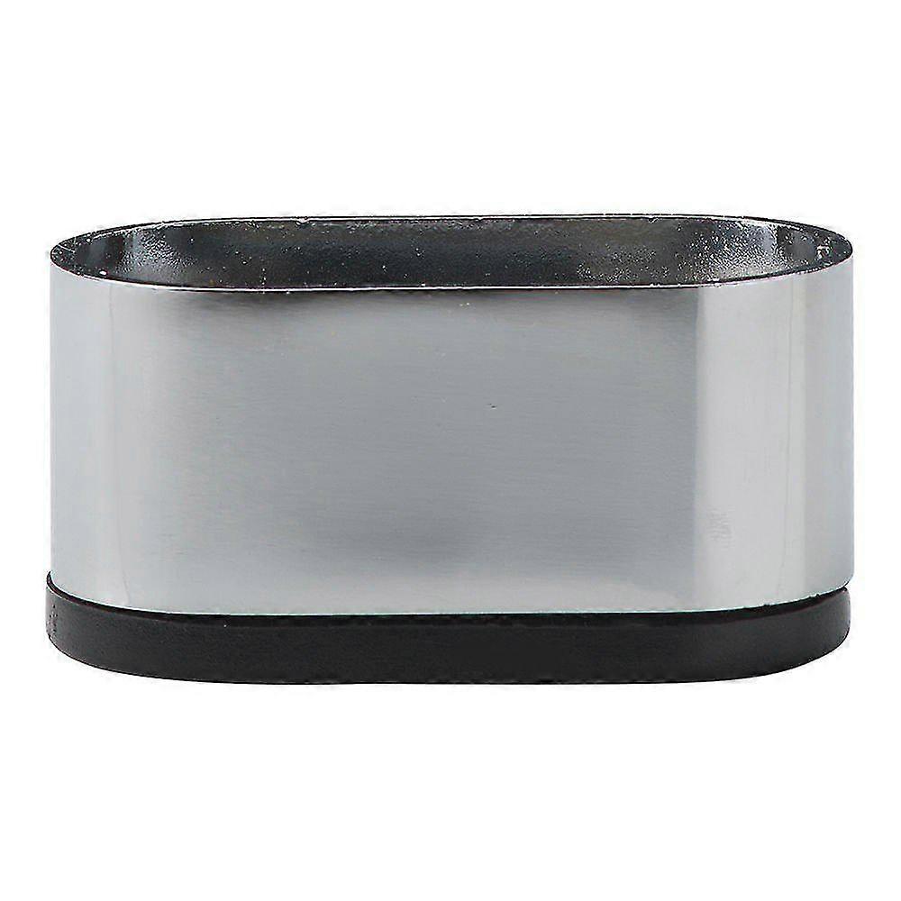 Pata de muebles ovalada cromada 3 cm (1 pieza)