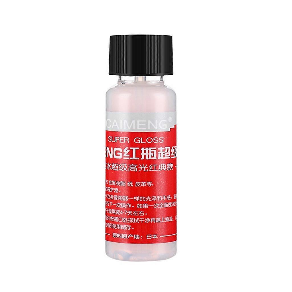 High Gloss Finish Coating Waterproof Matte Clear Finish Coating 0.67oz Bottle