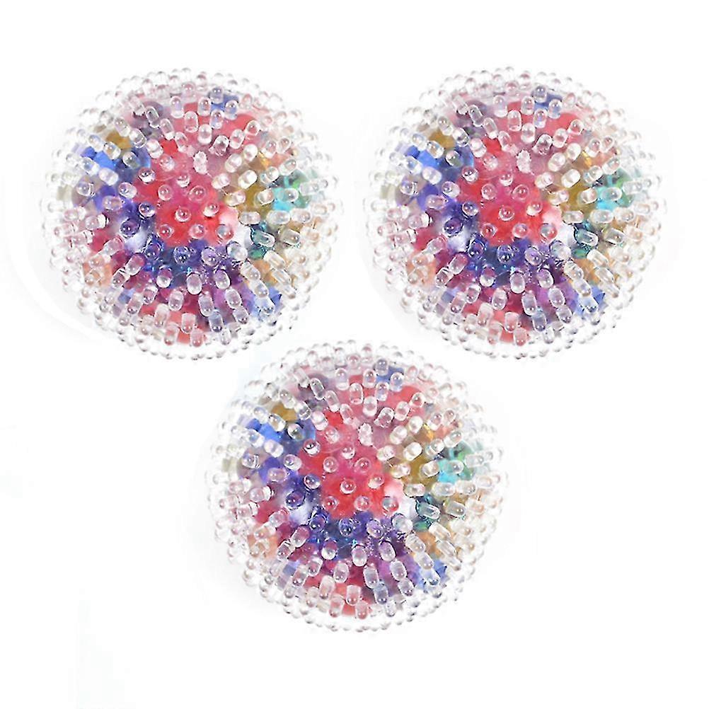 Stress Balls for Decompression Funny Soft Rubber Bounce Grape Squeeze Toy