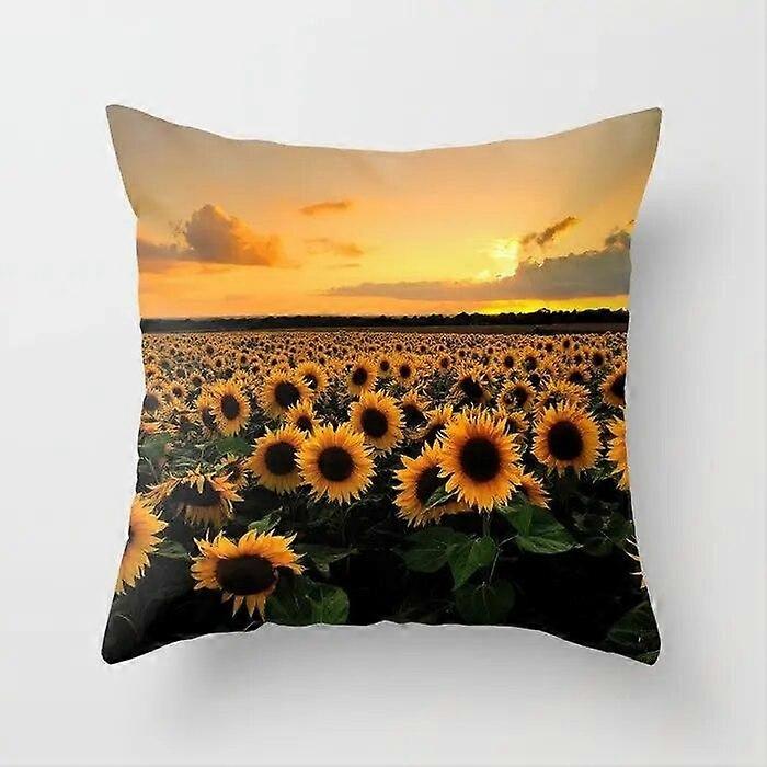 Pillowcase Square Pattern Style-892 Bedroom Sofa Car Cushion Cover Pillowcase