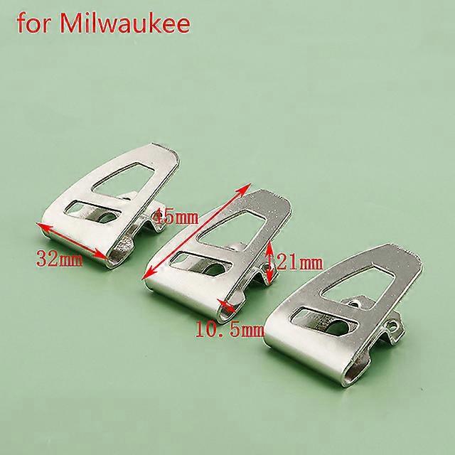 1Pc γάντζοι συνδετήρων ζωνών τσαντών εργαλείων με τις βίδες για Makita Dewalt/Ryobi οδηγός αντίκτυπου δραπανοκατσάβιδος κάτοχος ηλεκτρικός τσάντα εργαλείων τρυπανιών Αξεσουάρ εργαλείων δύναμης γάντζου ζώνης