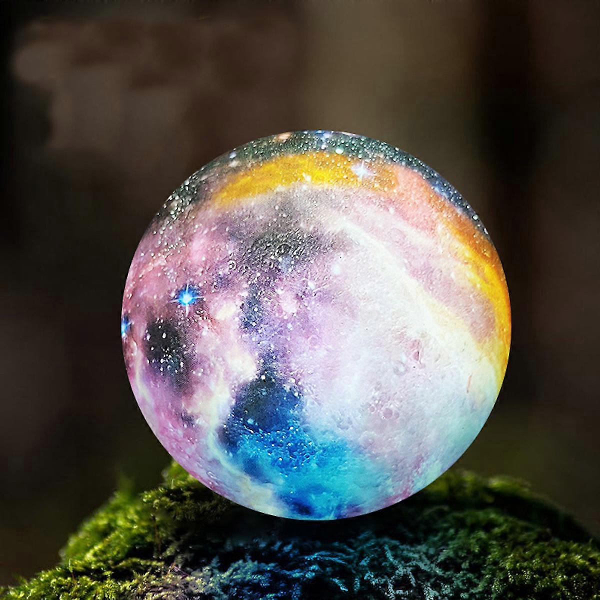 3D Moon Light Starry Sky Decorative Light Night Light Lamp Home Dcor
