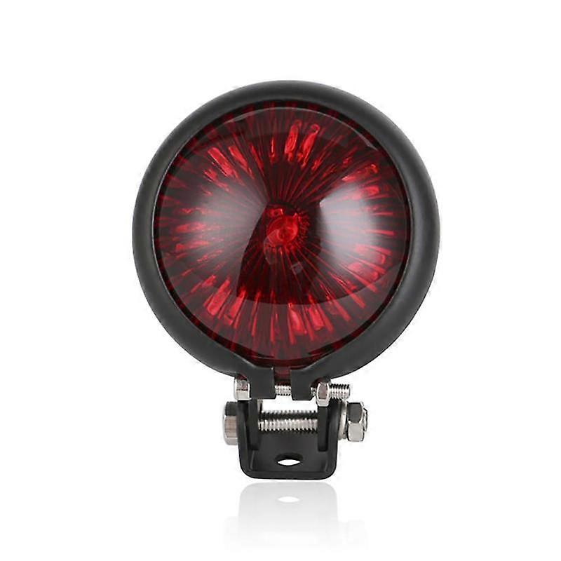 Motorcycle Led Brake Tail Light Signal Light 12v Retro Small Round Taillight Rear Stop Lamp Modified PartsMotor Vehicle Lighting
