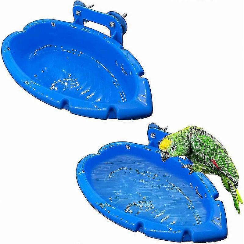 thumbnail image 2 of Pawfly 2 Pcs Bird Feeder, Hanging Plastic Water Dispenser With 2 of 9