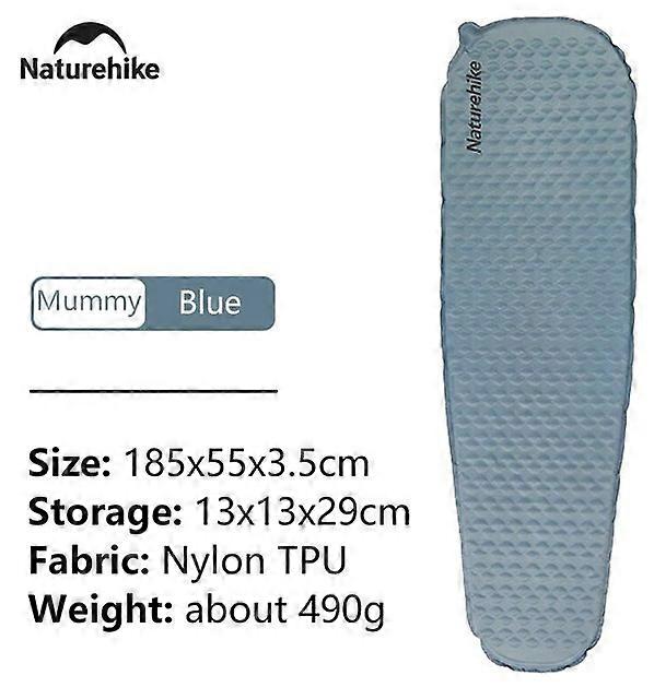Naturehike Air Mattress Ultralight Folding Quick Self Inflating Inflatable Bed Portable Spong Mat Camping Inflatable Mattress