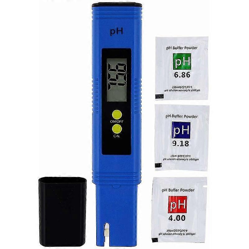 Pen Type Ph Meter, 0.05ph High Accuracy Ph Tester With Automatic 3 Point Calibration
