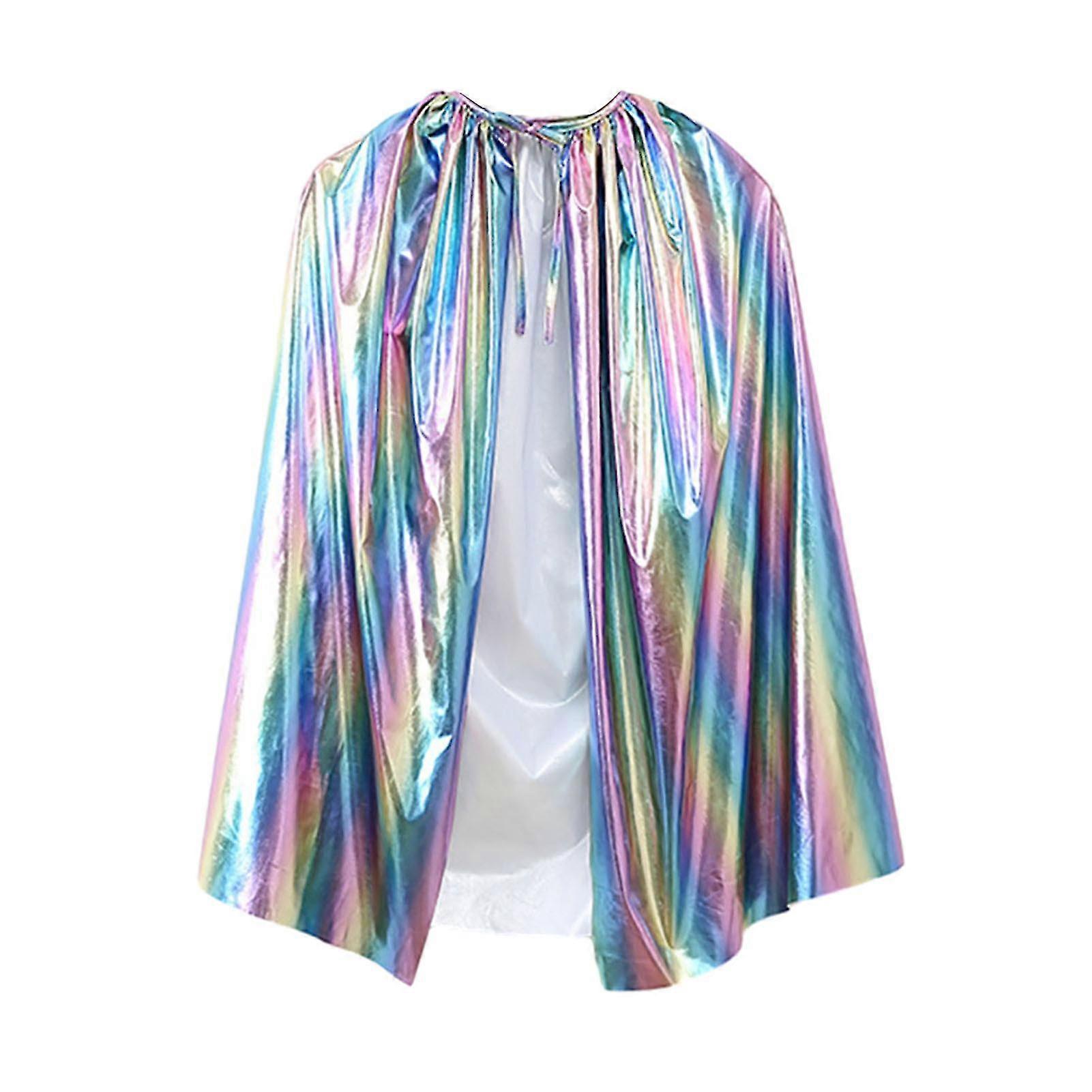 Rainbow Children's Cloak Stand Out At Halloween Parties With This Diy Costume Cosplay Cloak Halloween Supply