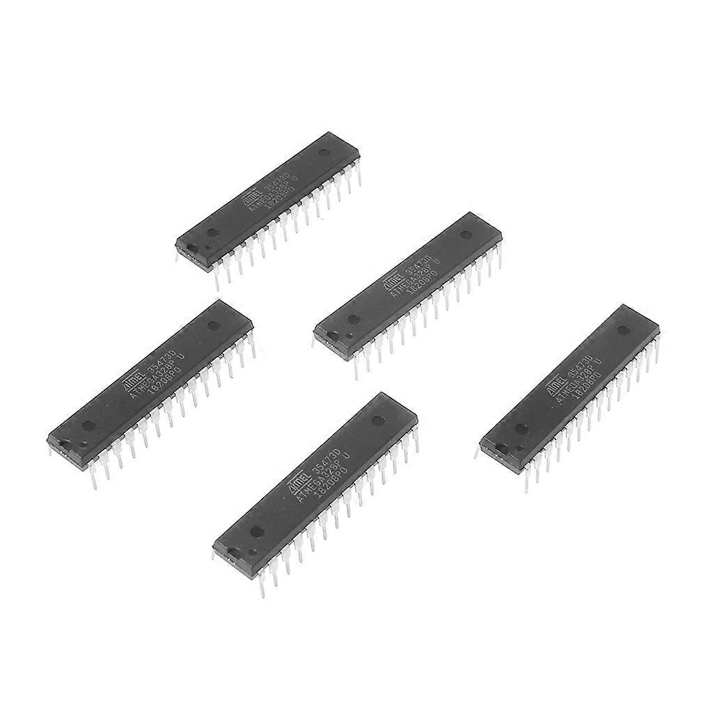5Pcs ATmega328P-PU MCU IC Chip With Bootloader