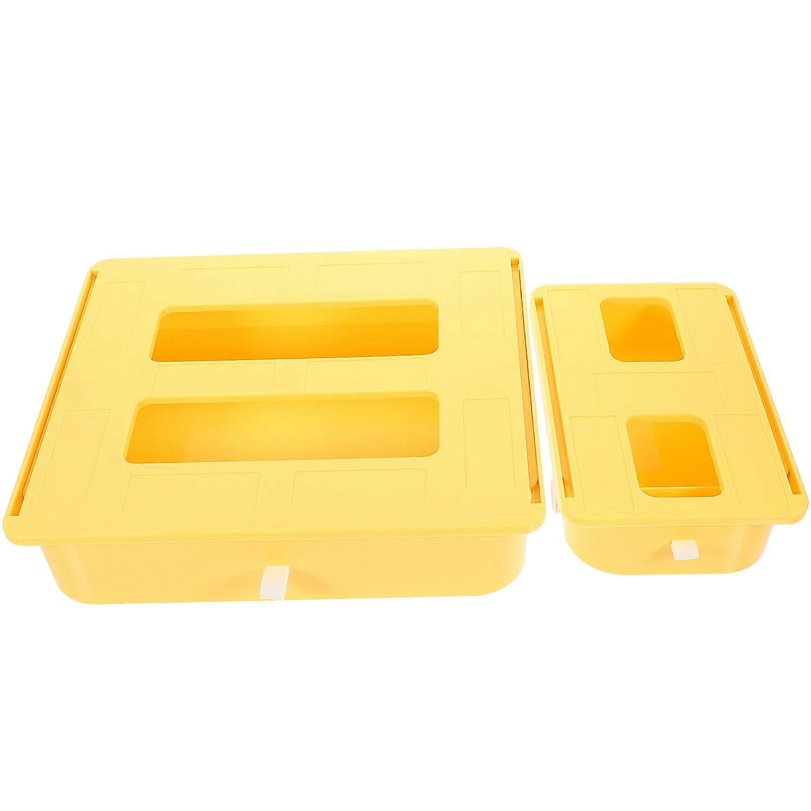 2pcs Multi-function Desk Drawer Office Table Drawer Household Desk Organizer Home Accessory