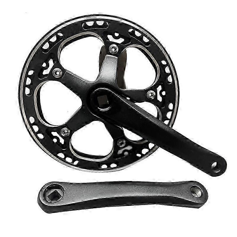 48t μονής ταχύτητας 170mm ποδήλατο δρόμου πτυσσόμενο δισκοβραχίονα ποδηλάτου στρόφαλος ποδηλάτου σετ αλυσίδων αξεσουάρ γραναζιών