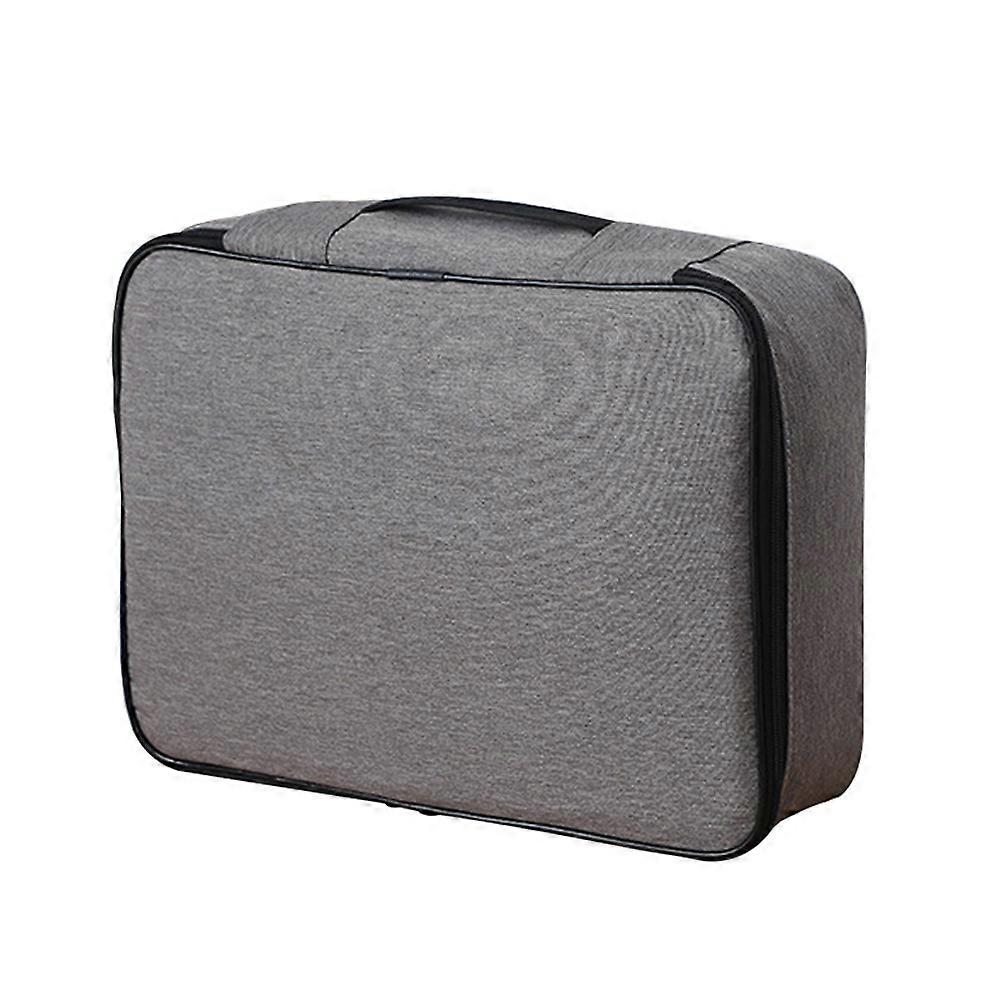 Passport Storage Bag Legal Files Storage Pouch Double-layer Document Bag ID Storage Organizer