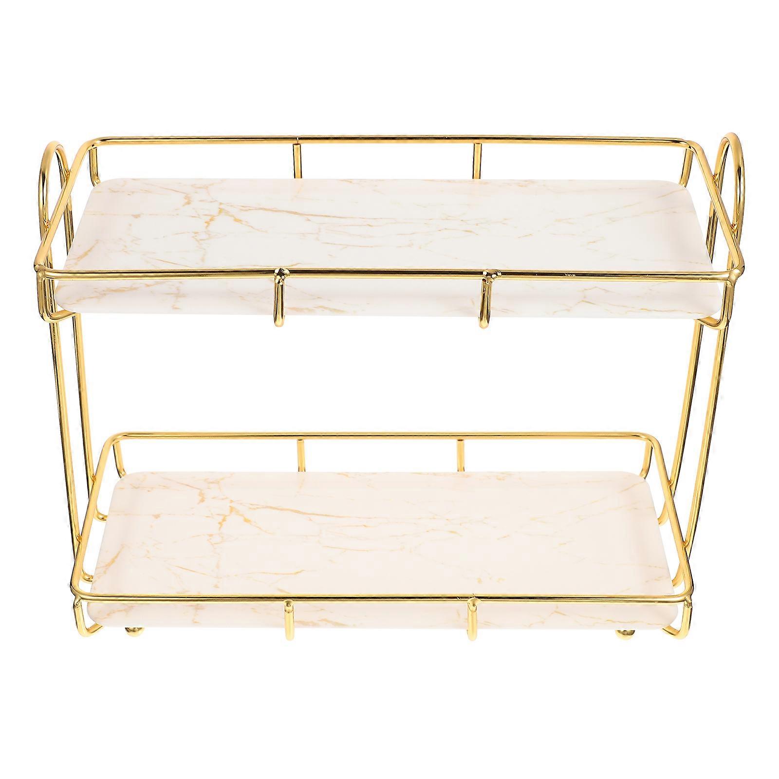 Countertop Organizer Toiletry Storage Rack Dressing Table Storage Holder for Bathroom