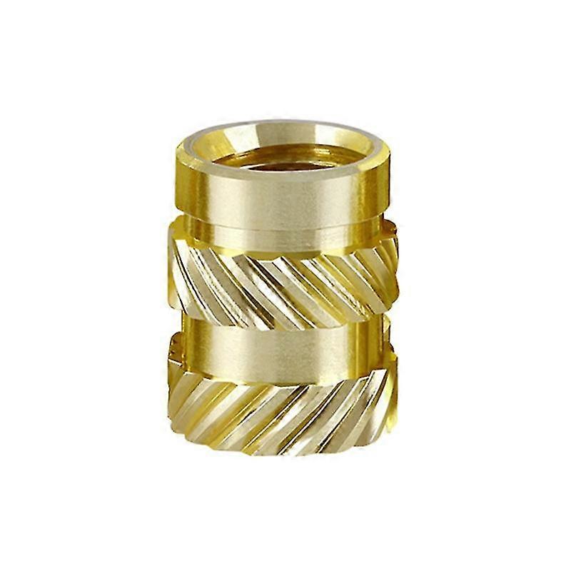 3d Printer M3 M4 M5 Nuts Hot Melt Copper Nut Double Twill Knurled Brass Nut