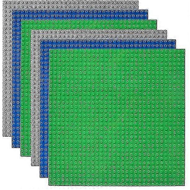 Classic Baseplates Building Base Plates - Baseplates 10" X 10", Pack Of 6