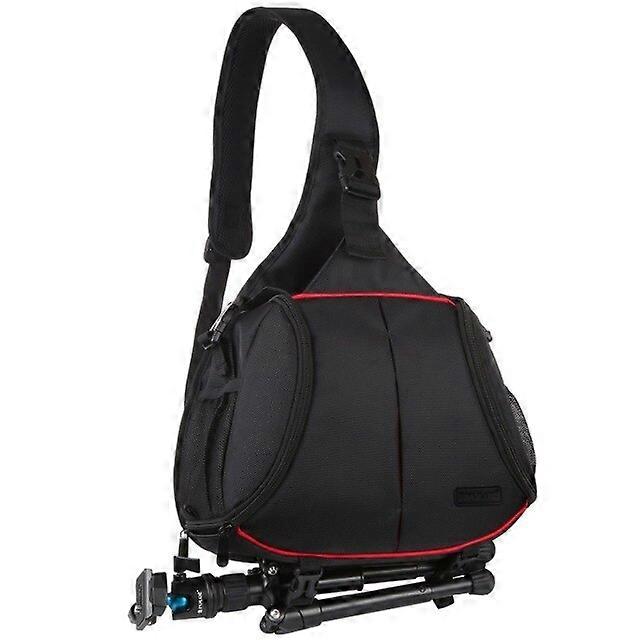Puwepro SLR triangular bag, waterproof waterproof backpack, shoulder bag for dig