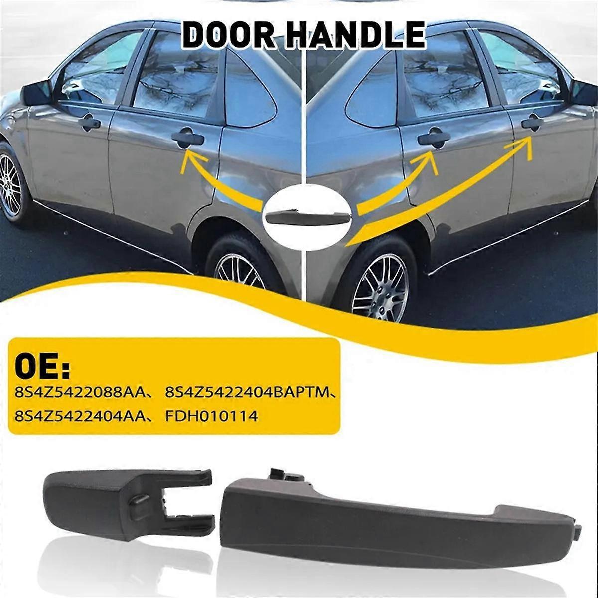 Car LH + RH Side Exterior Door Handle for Focus 2008-2011 8S4Z-5422404-AA