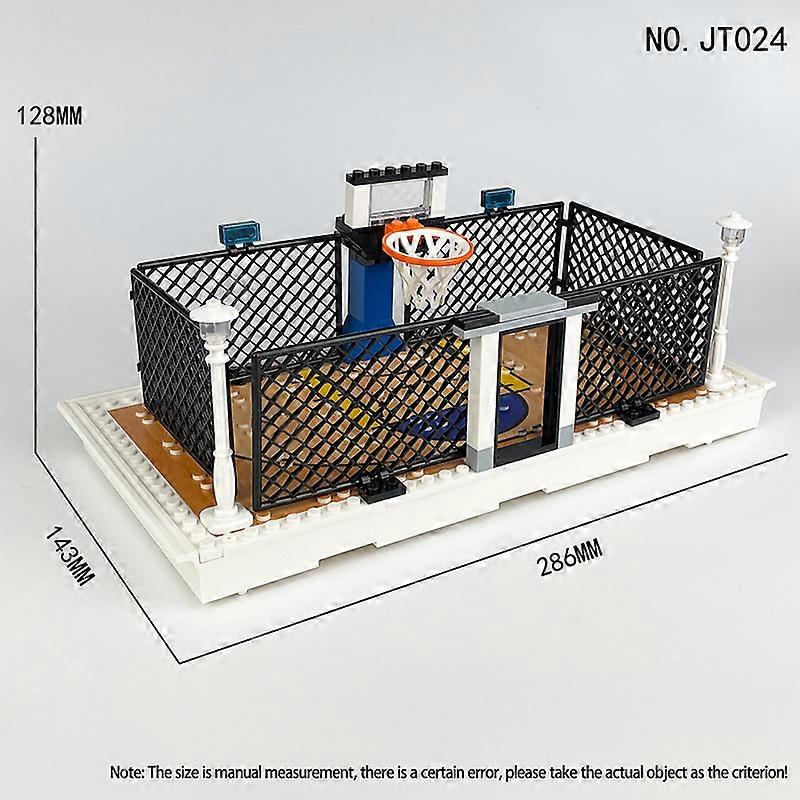 Creative And Fun Professional Basketball Training Center DIY Ornaments Building Blocks Bricks Toys Gifts