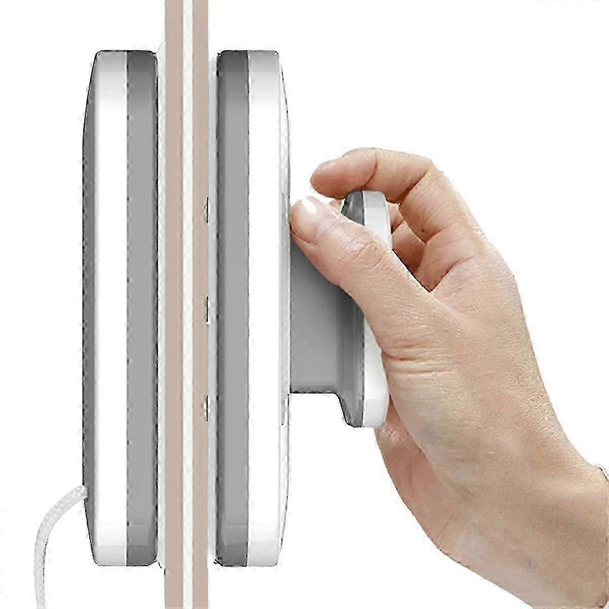 Μαγνητική βούρτσα καθαρισμού παραθύρων διπλής όψης υαλοκαθαριστήρων γυαλιού παραθύρων που καθαρίζει τα οικιακά εργαλεία κατάλληλα για γυαλί 8-15mm