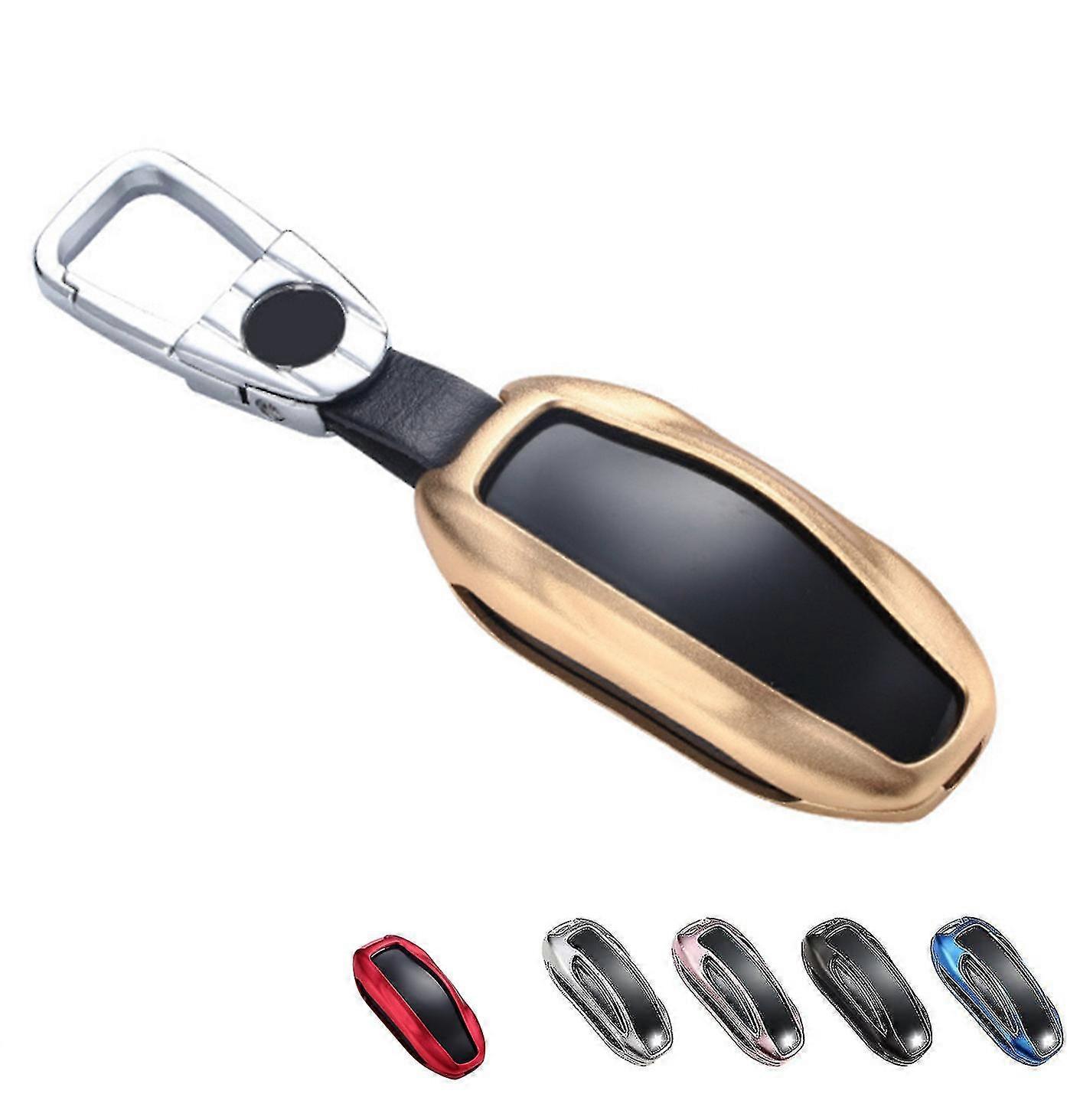 For Tesla Key Case Model3 /modely/models Key Case Buckle Aluminum Metal Special Jewelry Men's And Women's Protective Case