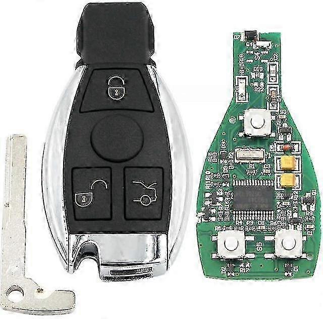 3 Button Smart Remote Key 315mhz/433mhz Fob For Mercedes Benz After 2000+ Nec&bga Replace Nec Chip - JA