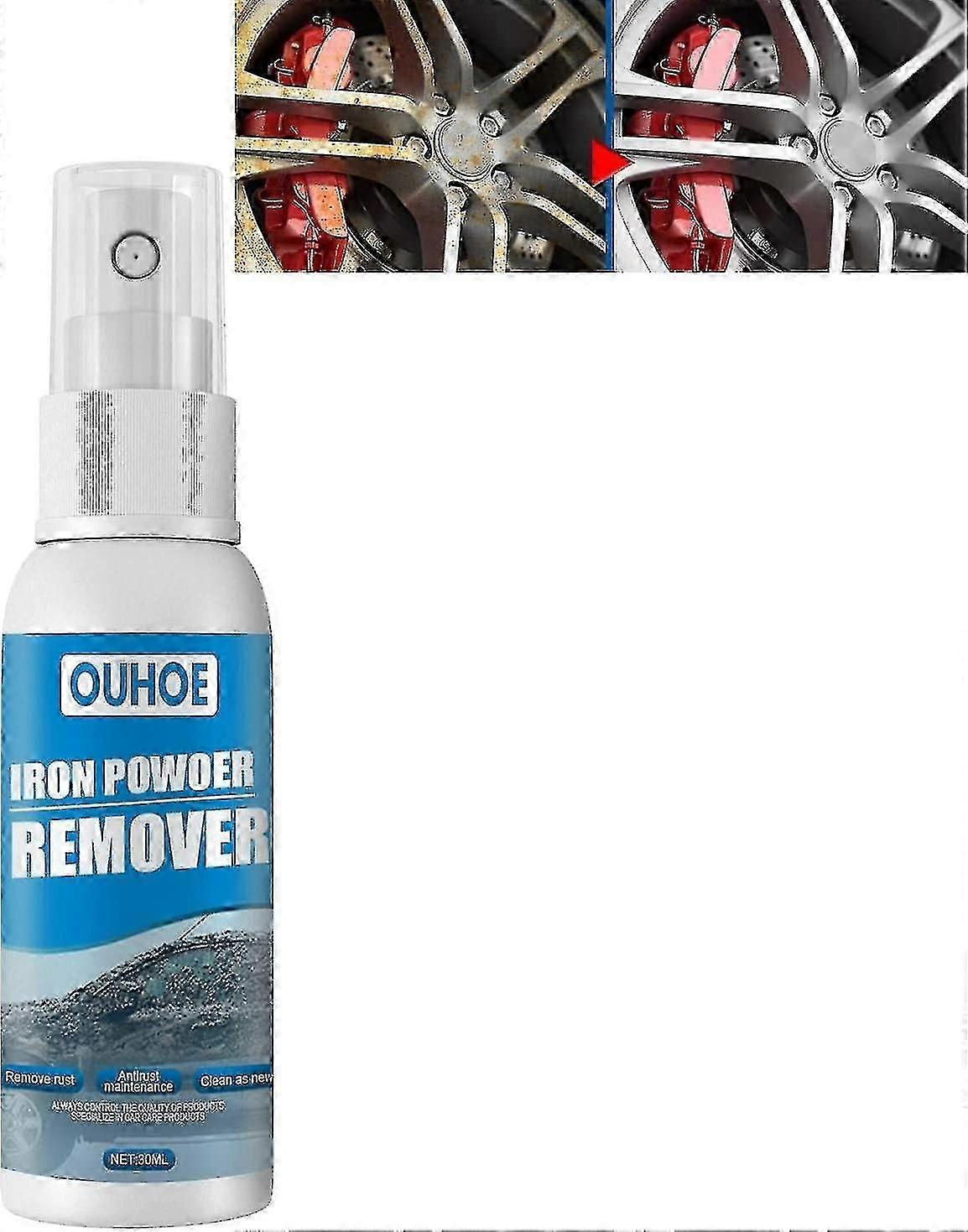 Hokilaw Bilrustfjerner Spray, Jernpulverfjerner, Rustfjerner til bilhjul, Bilrustfjernelsesspray, 100
