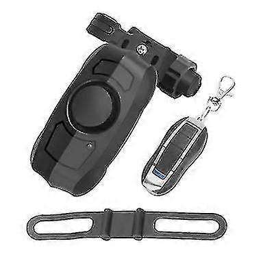 Bike Alarm With Remote Anti-theft Sensor Adjustable Sensitivity Wireless 110db