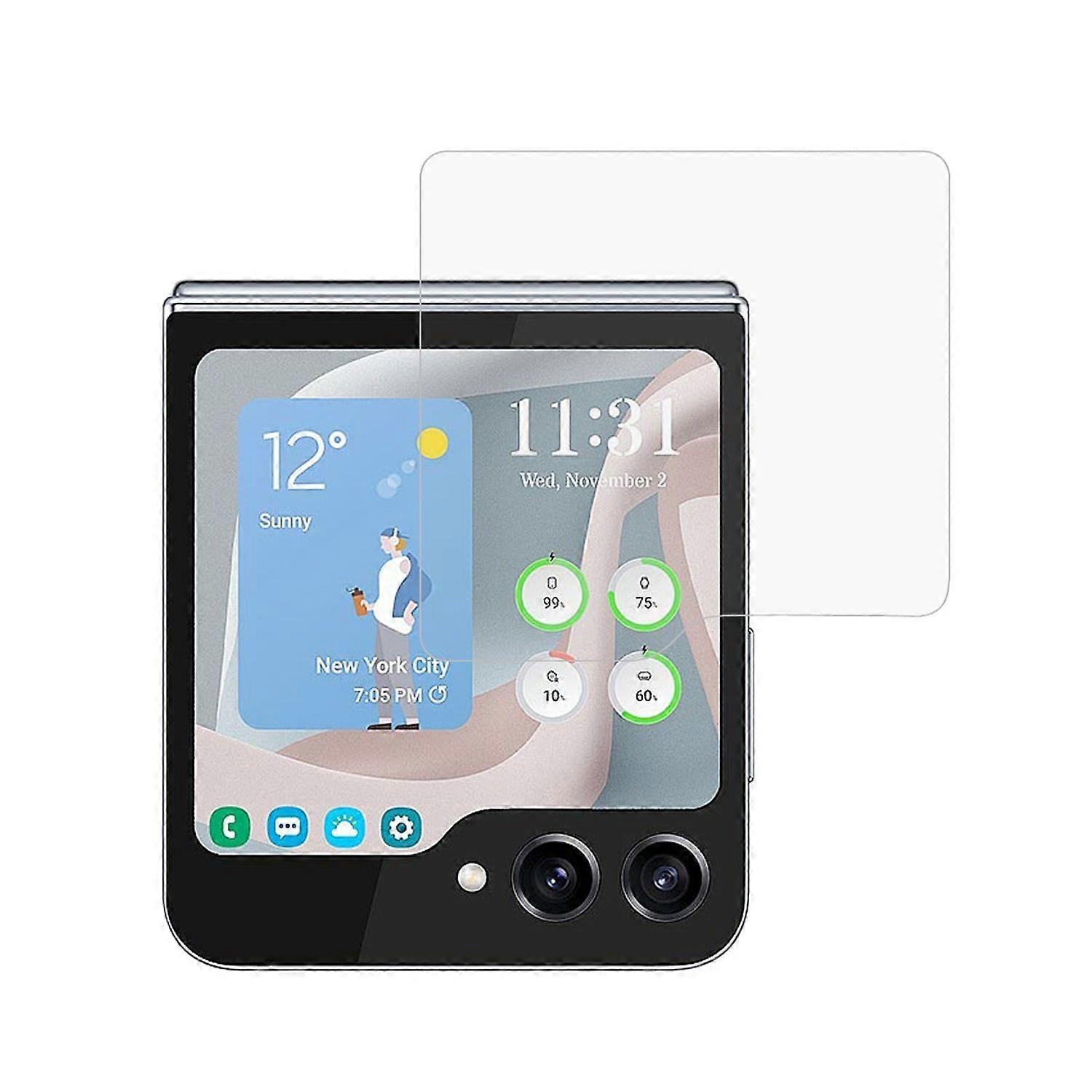 For Samsung Galaxy Z Flip7 FE/Flip6 5G Small Screen Protector Tempered Glass