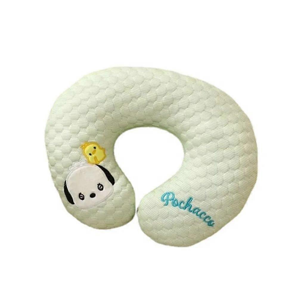Ice silk bean U-shaped pillow