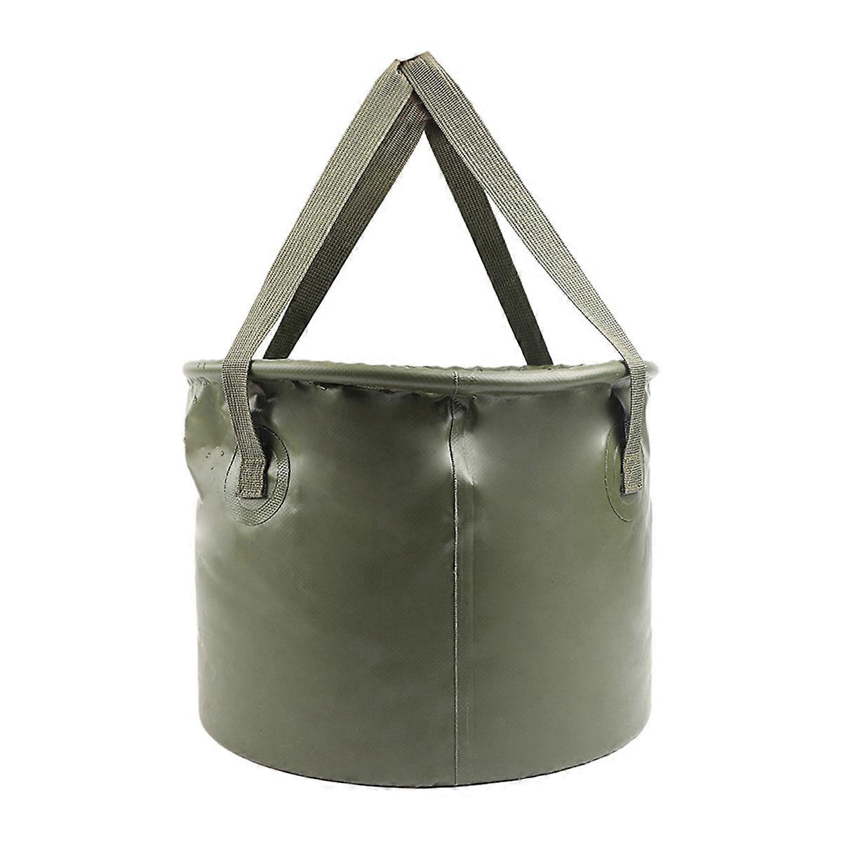 Secchio pieghevole portatile all'aperto Contenitore portatile per la conservazione dell'acqua da pesca Campeggio Viaggio portatile Pi