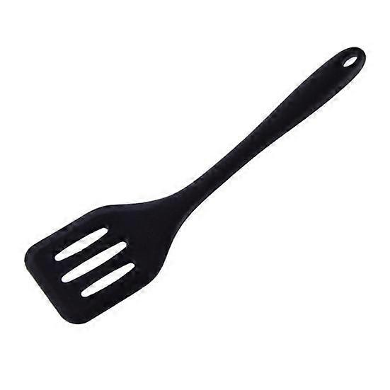Heat Resistant Slotted Spatula Food Grade Silicone One Piece Design Fish Turner for Home